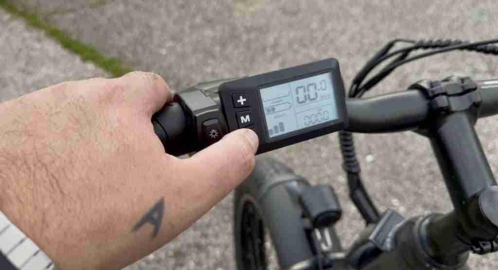 Finbike M60 screenshot
