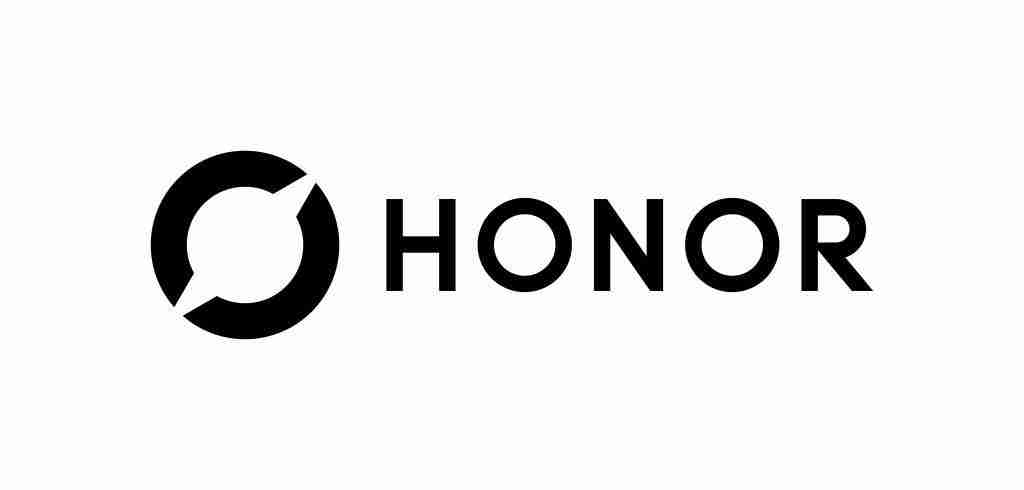 honor logo horizontal rgb black